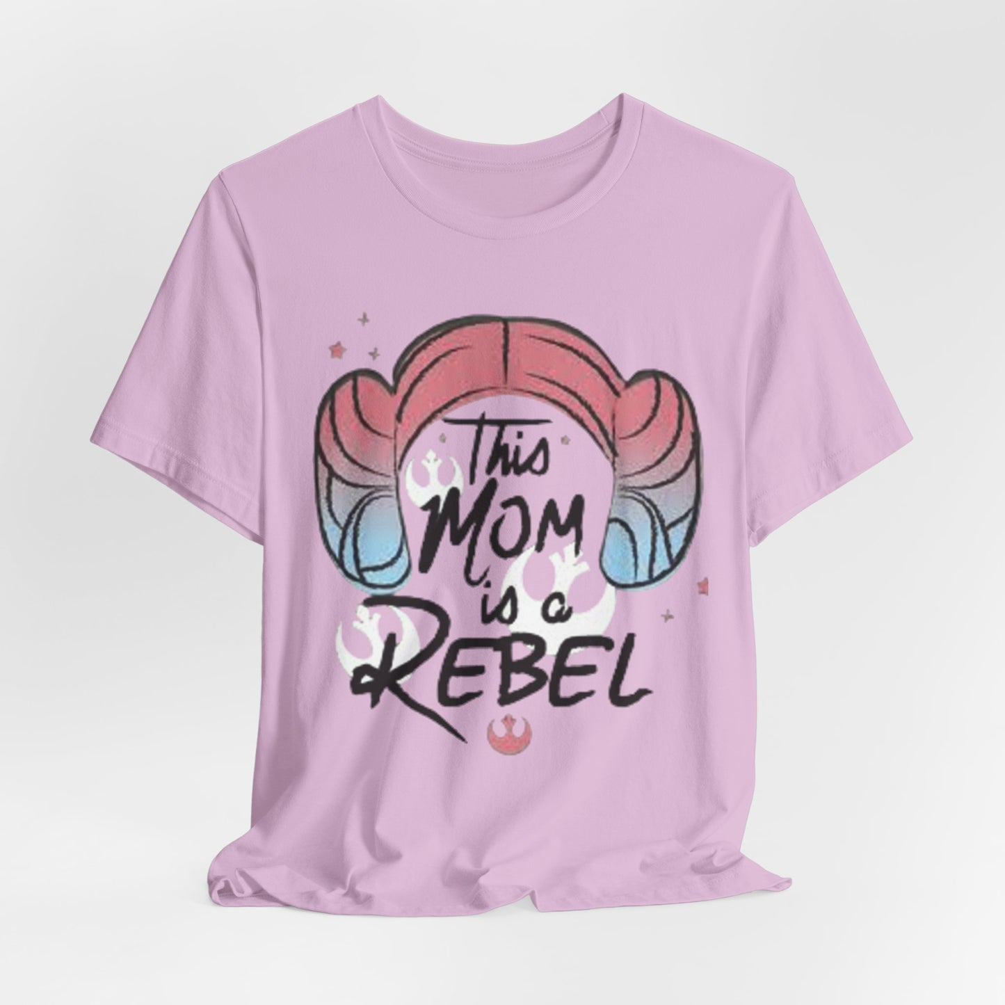 Rebel Mom Tee — "This Mom Is a Rebel" Graphic T-Shirt