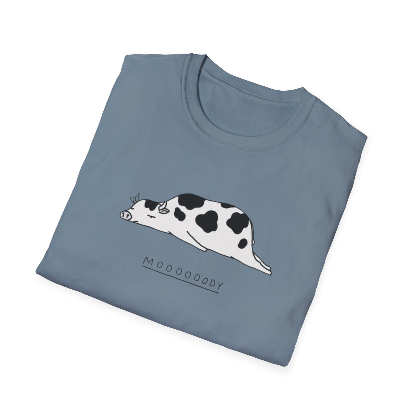 T-Shirt 'moooooody' Design