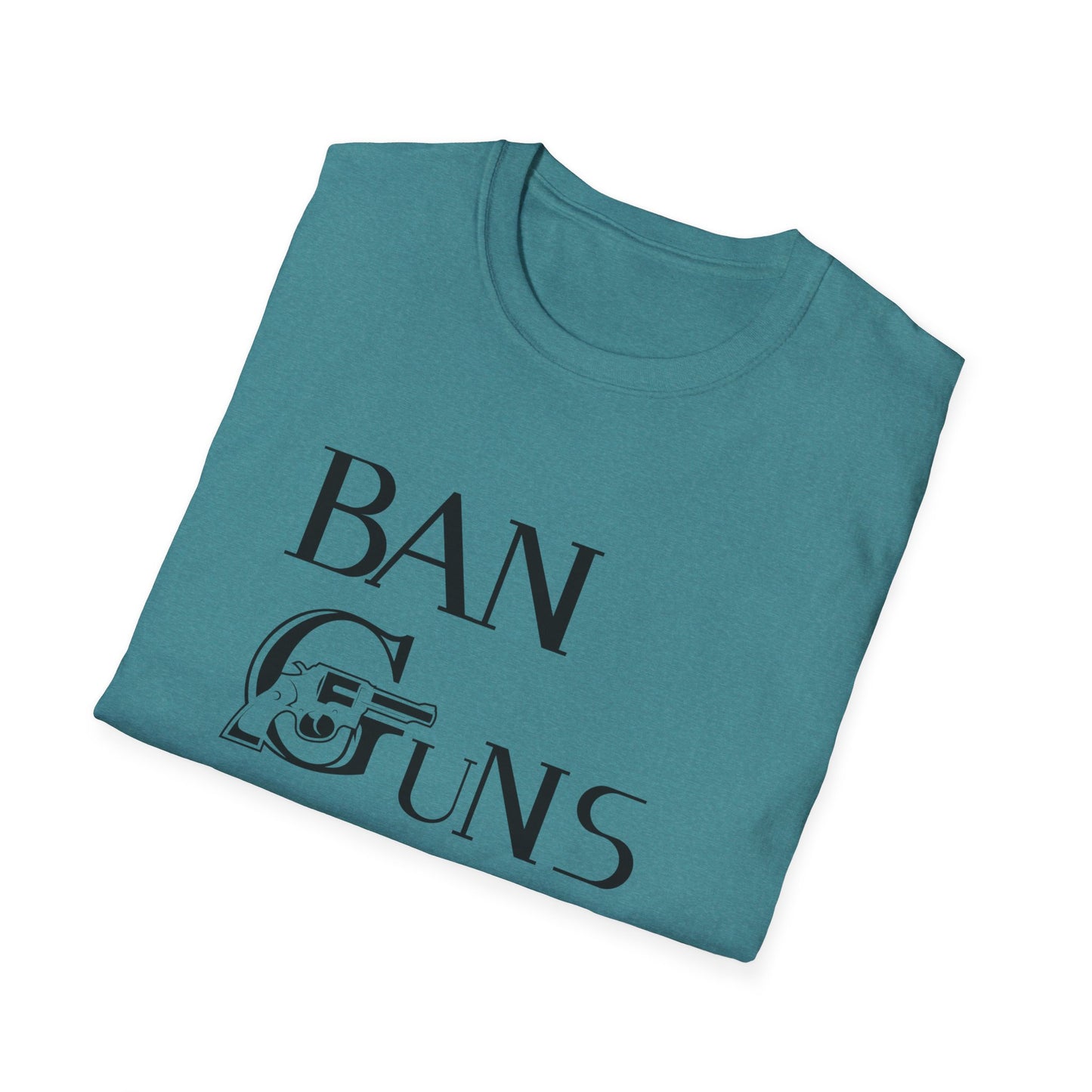 Ban Guns Not Books  Unisex Softstyle T-Shirt