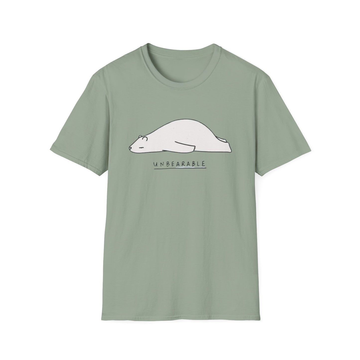 T-Shirt 'Unbearable' Design