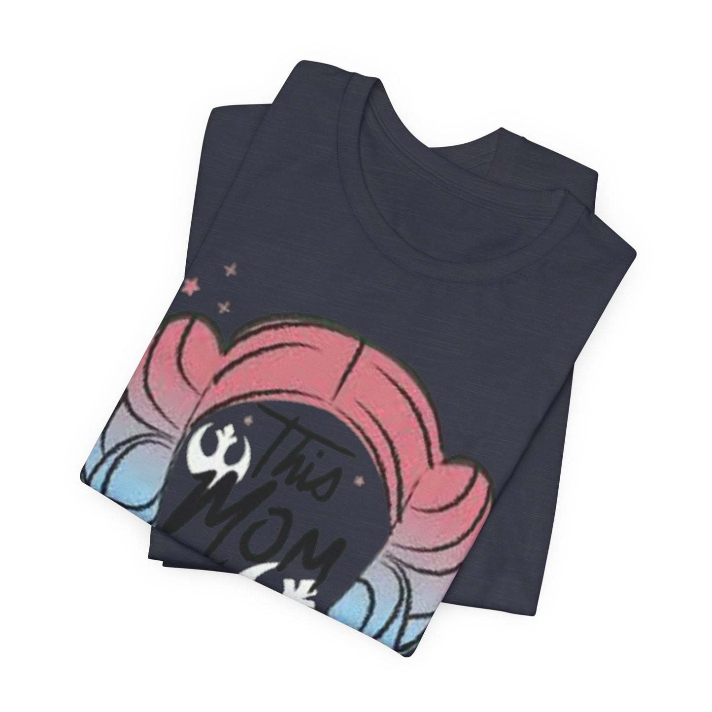 Rebel Mom Tee — "This Mom Is a Rebel" Graphic T-Shirt