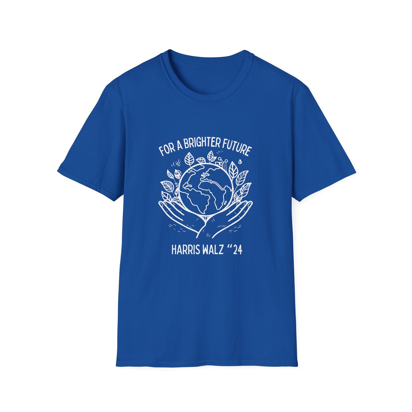 For a brighter future Harris Walz Unisex Softstyle T-Shirt