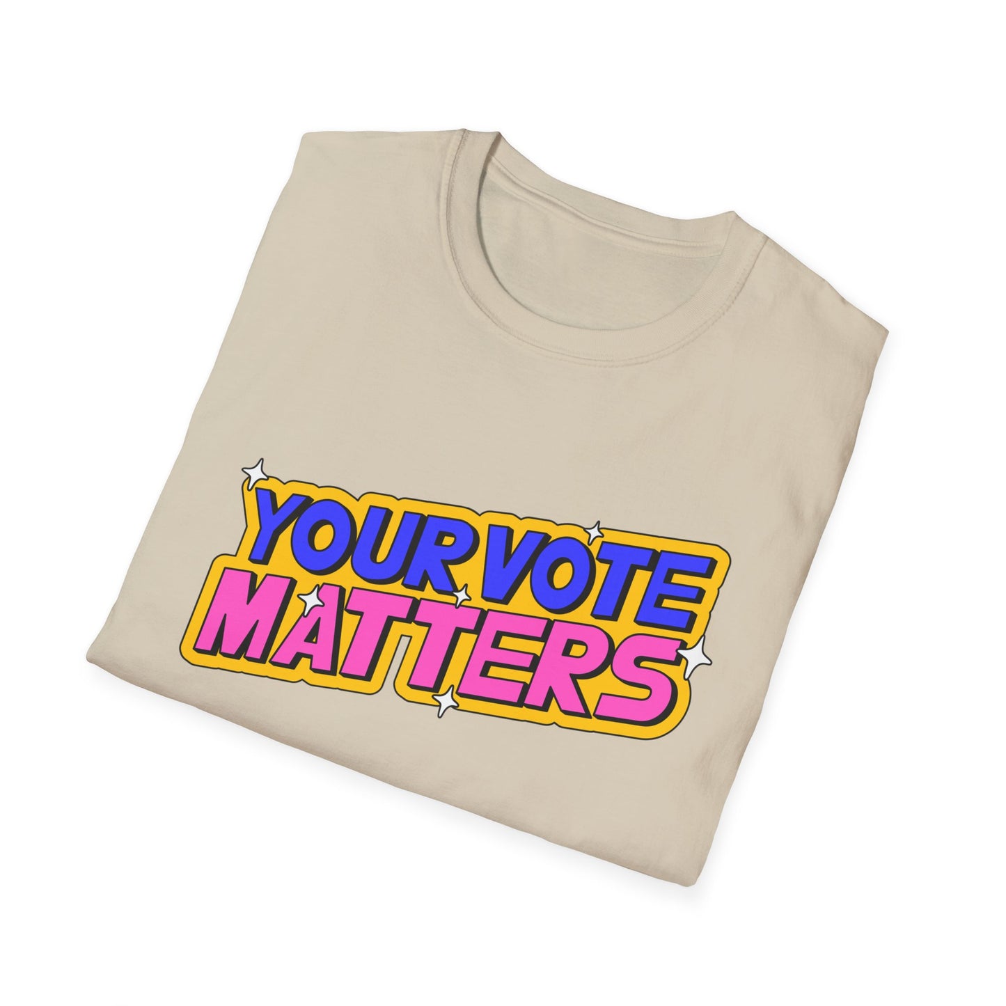 Your Vote Matters  Unisex Softstyle T-Shirt