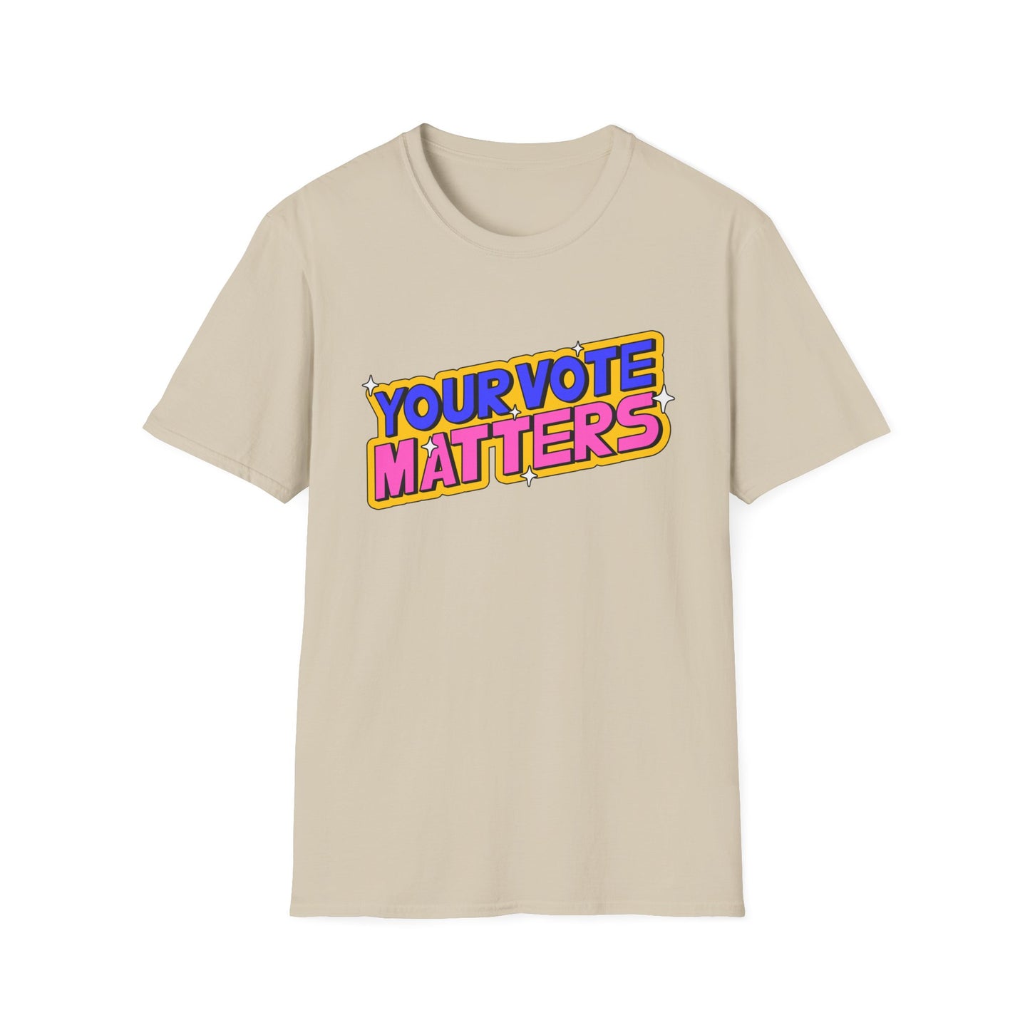 Your Vote Matters  Unisex Softstyle T-Shirt