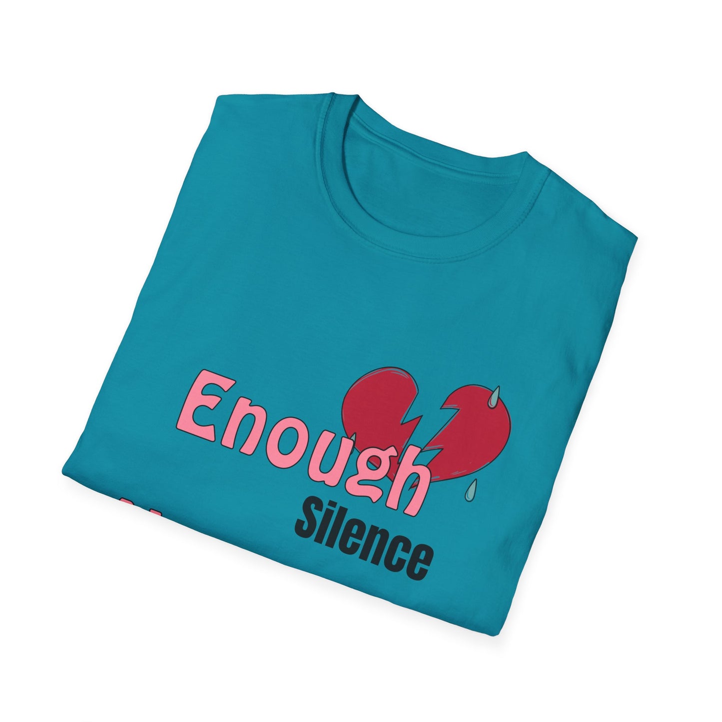 Enough Guns Stick figure Unisex Softstyle T-Shirt