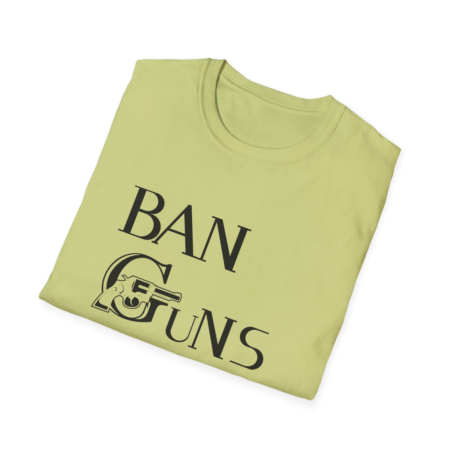 Ban Guns Not Books  Unisex Softstyle T-Shirt