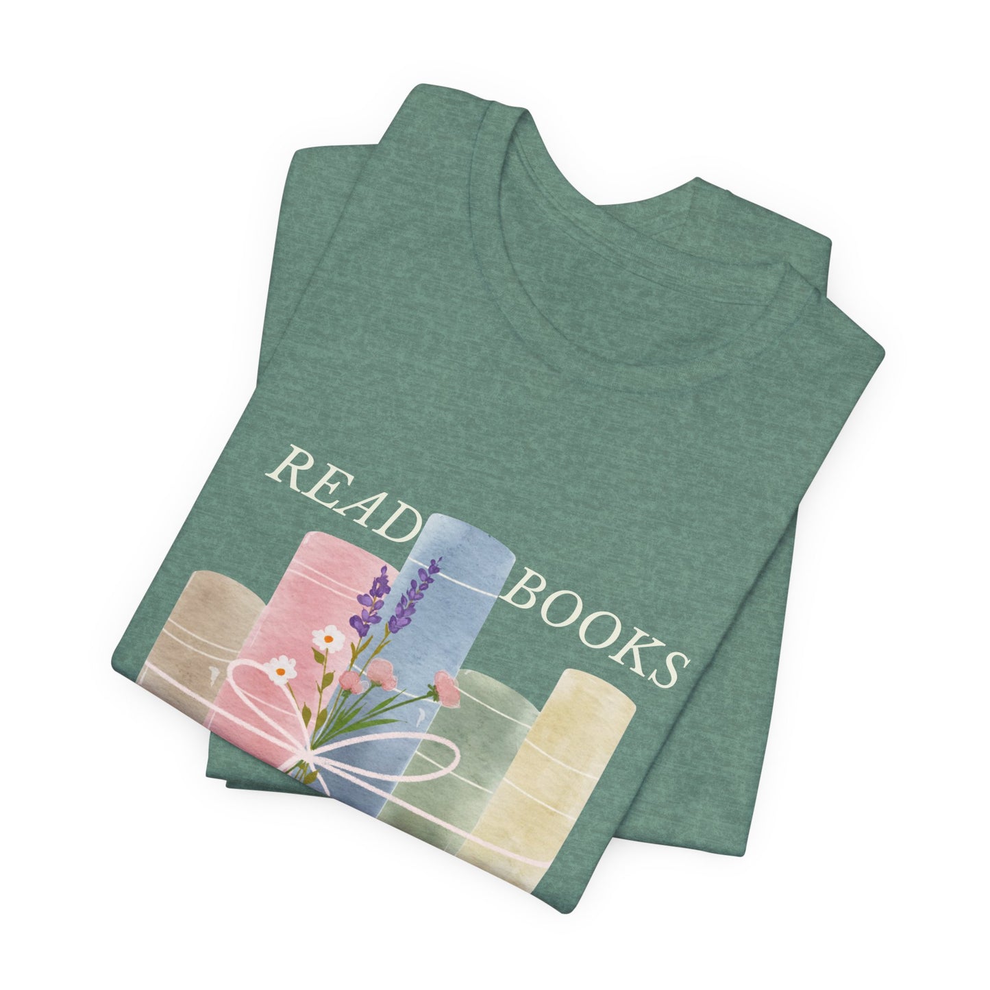 Read Books Not Comments T-Shirt — Book Lover Graphic Tee