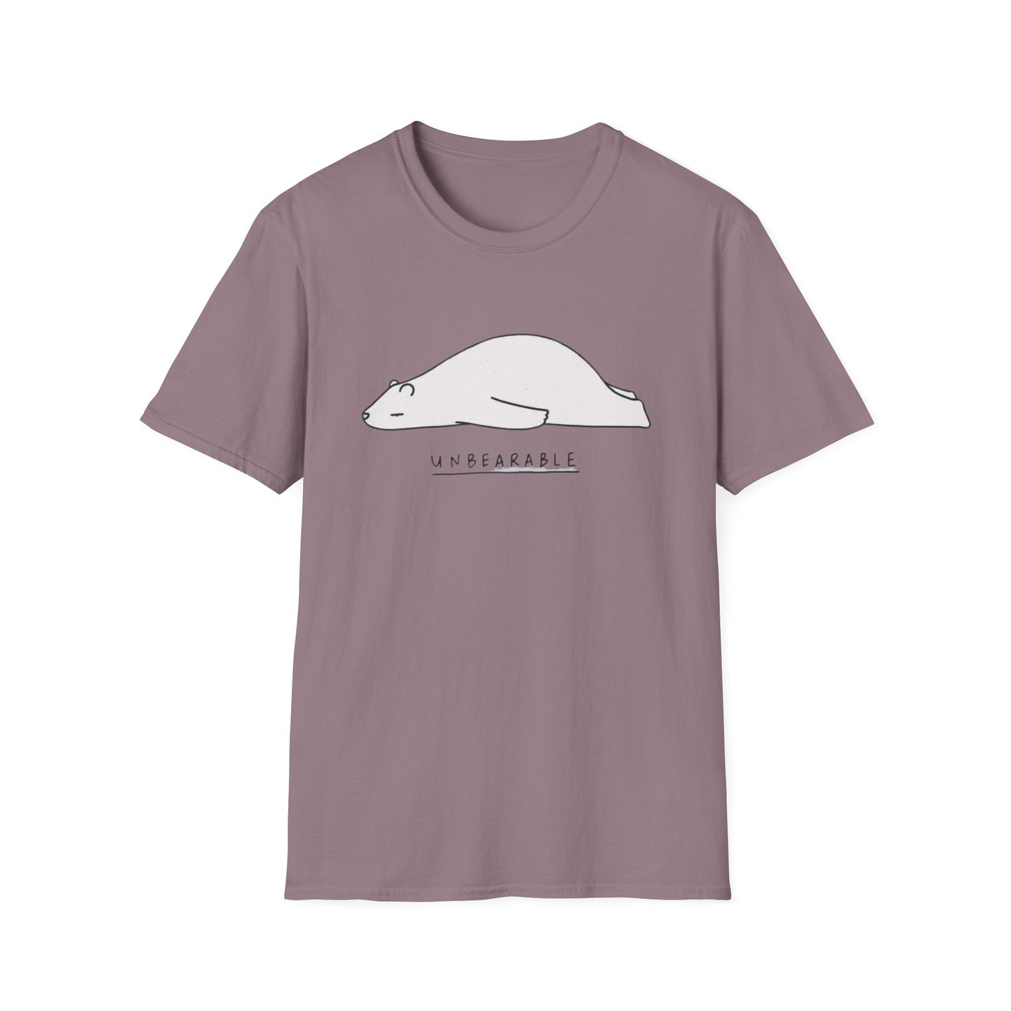 T-Shirt 'Unbearable' Design