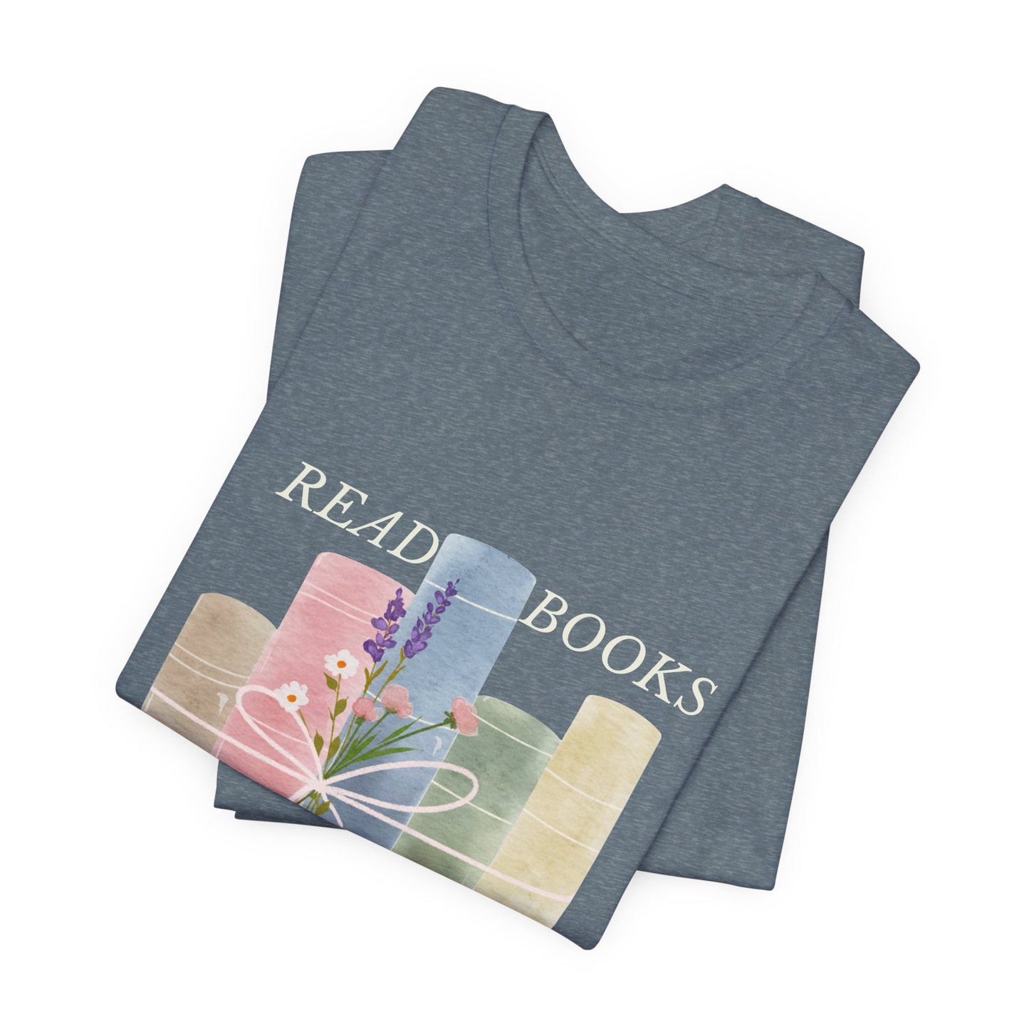 Read Books Not Comments T-Shirt — Book Lover Graphic Tee