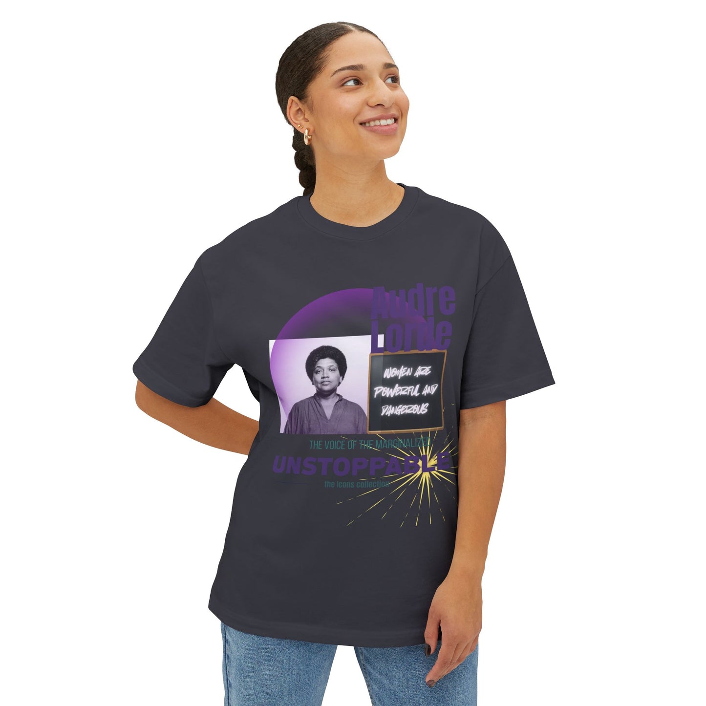 Audre Lorde 'Unstoppable' Graphic Tee — Black History Month