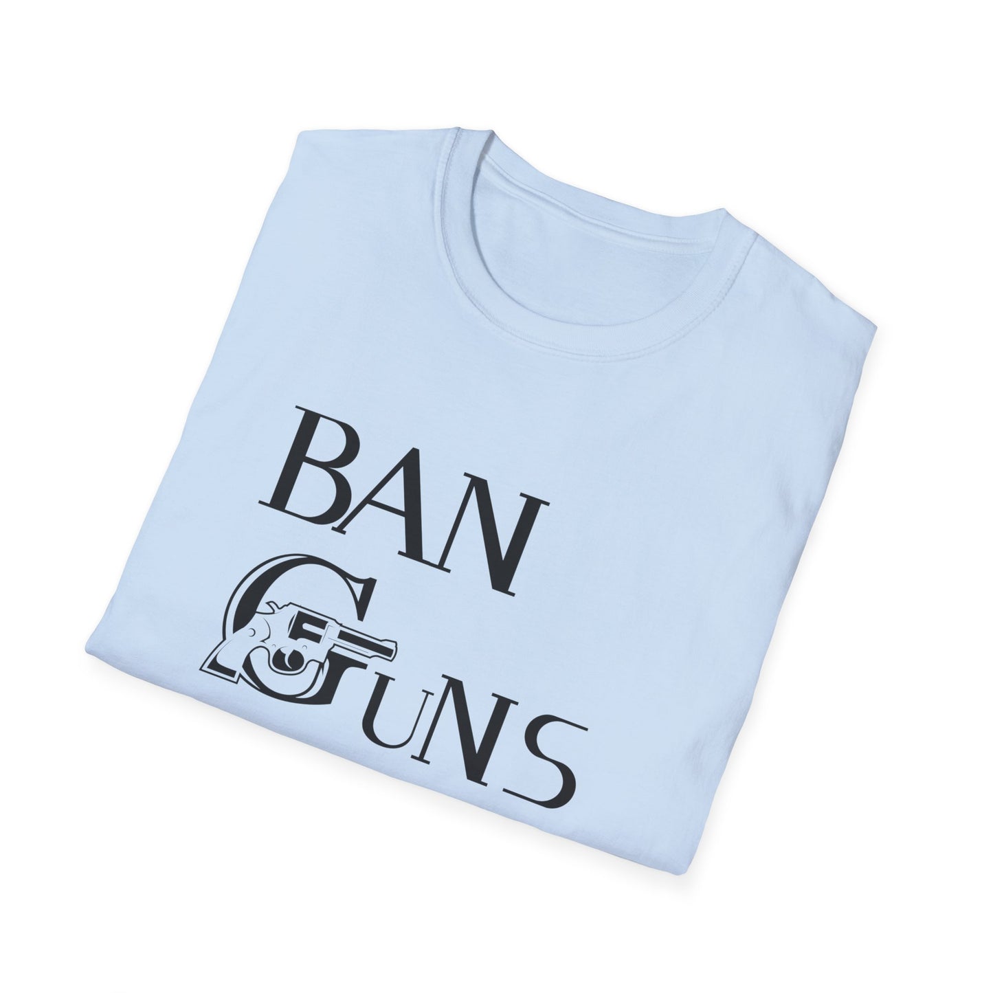 Ban Guns Not Books  Unisex Softstyle T-Shirt