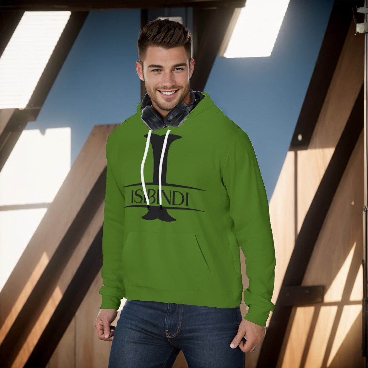 House Collection Isibindi All-Over Print Men's Pullover Hoodie