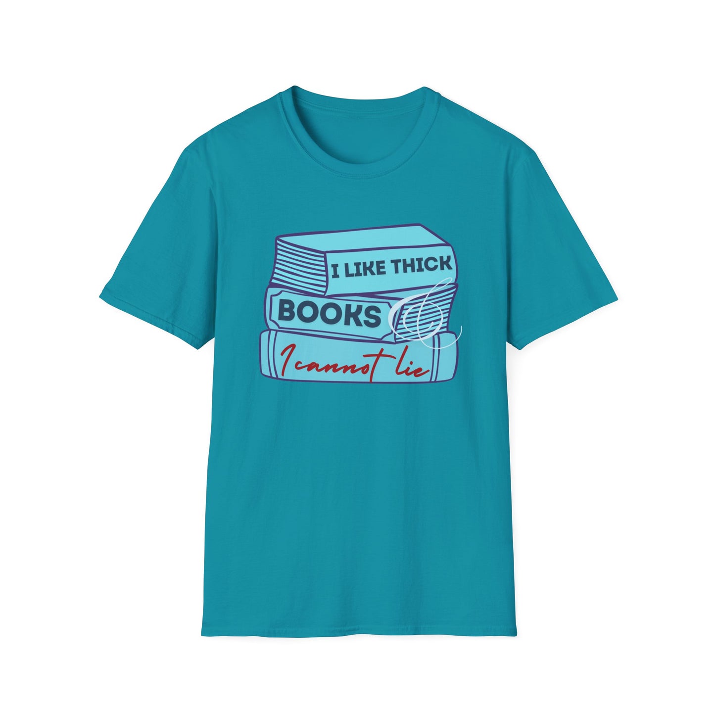 I like thick books Unisex Softstyle T-Shirt