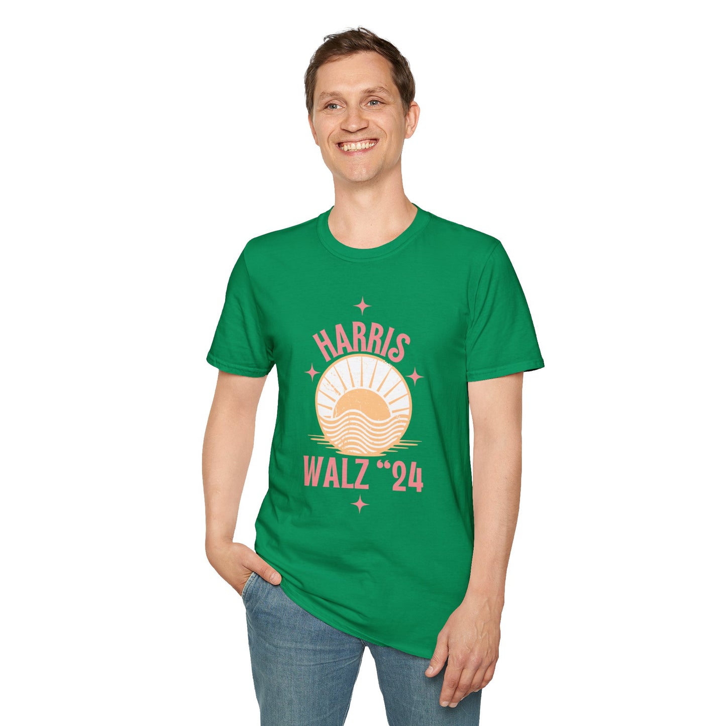 Harris Walz 2024 Unisex Softstyle T-Shirt