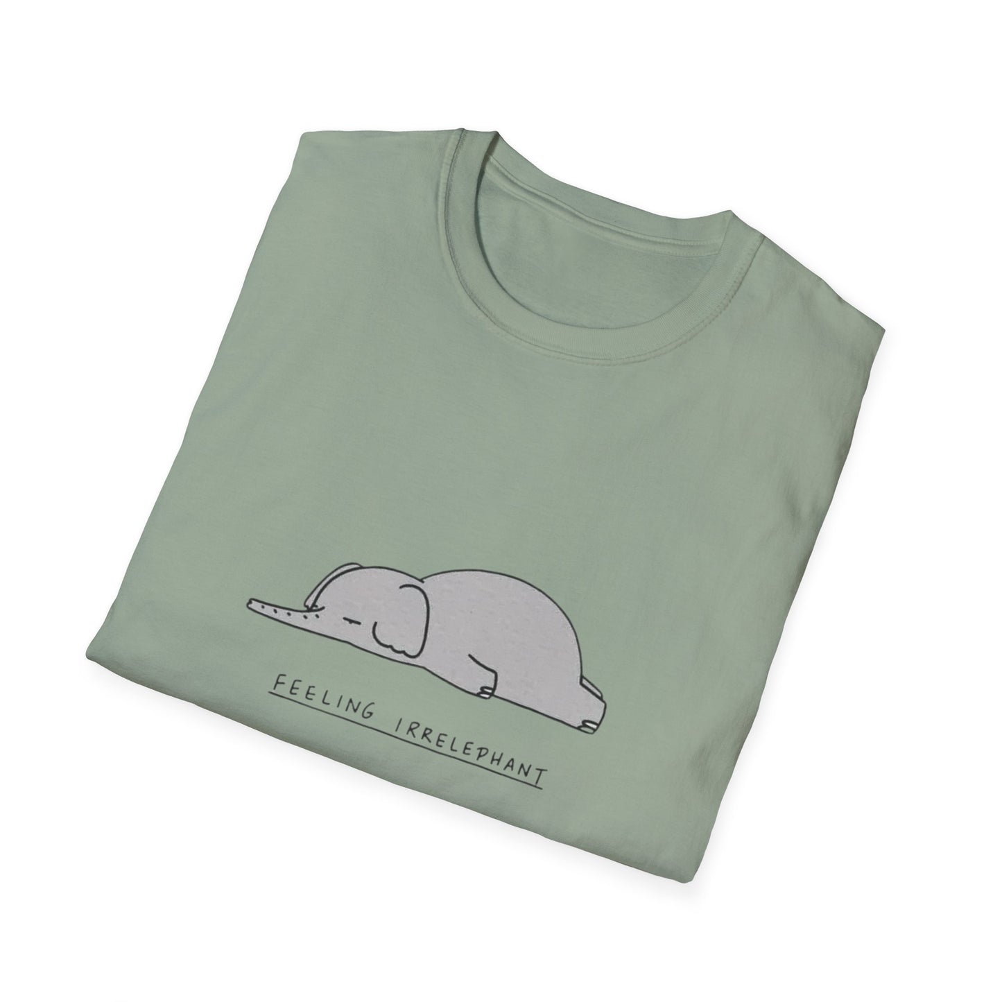 T-Shirt 'I feel Irrelephant' Design