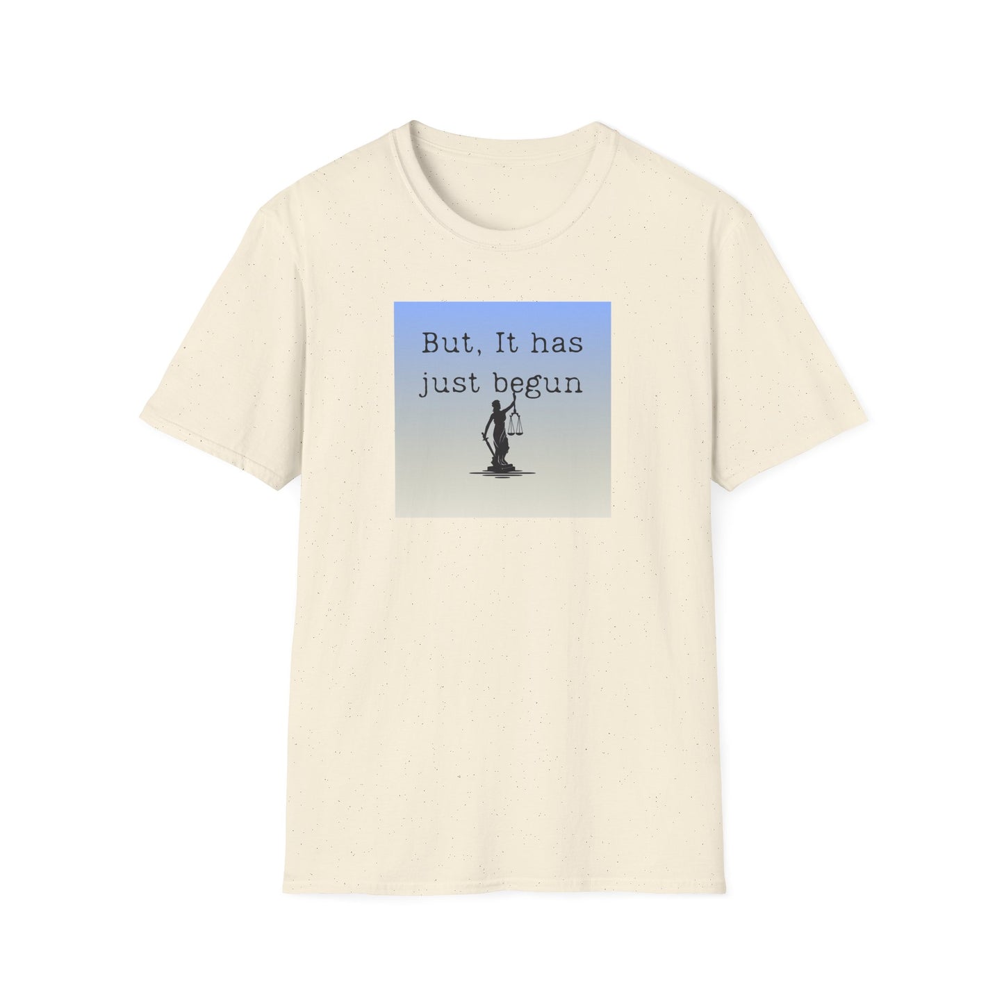 Political Response Unisex T-Shirt - Lady Liberty Blind Folded Shirt