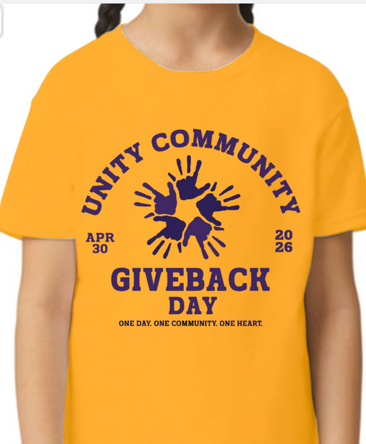 Unity Community Give Back Day 2026 Child T-shirt